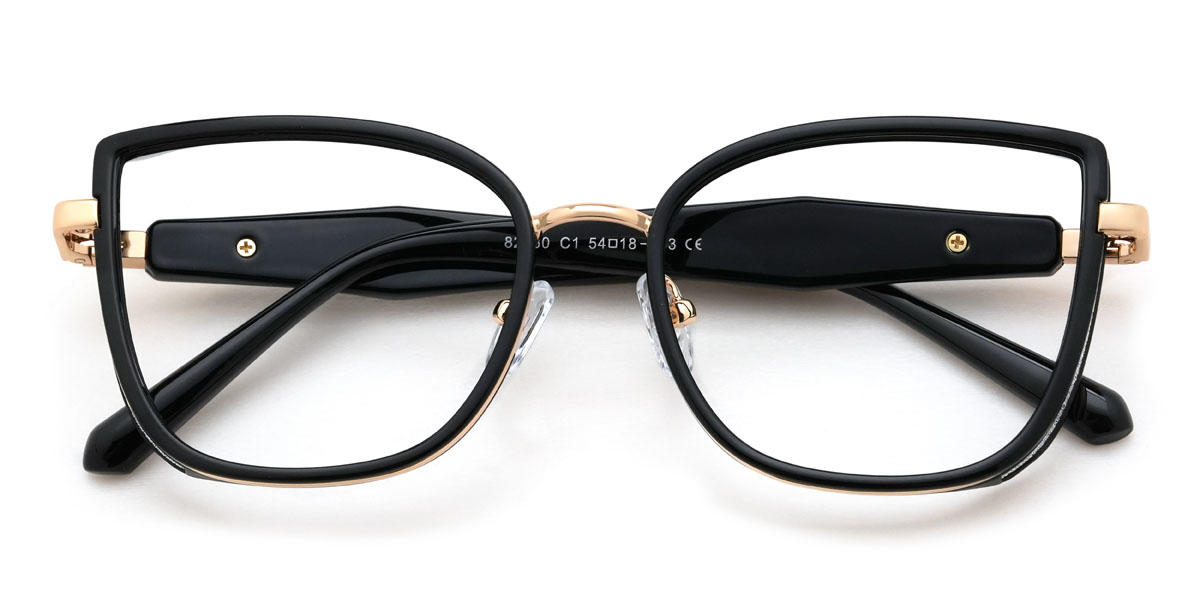 Fekete Mariella Szemüveg - Cat Eye Glasses