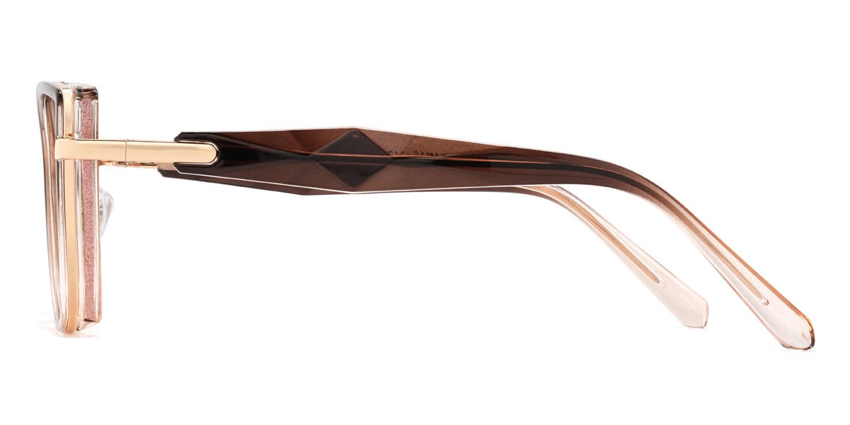 Braun Rosa Mariella Brille - Cat Eye Glasses