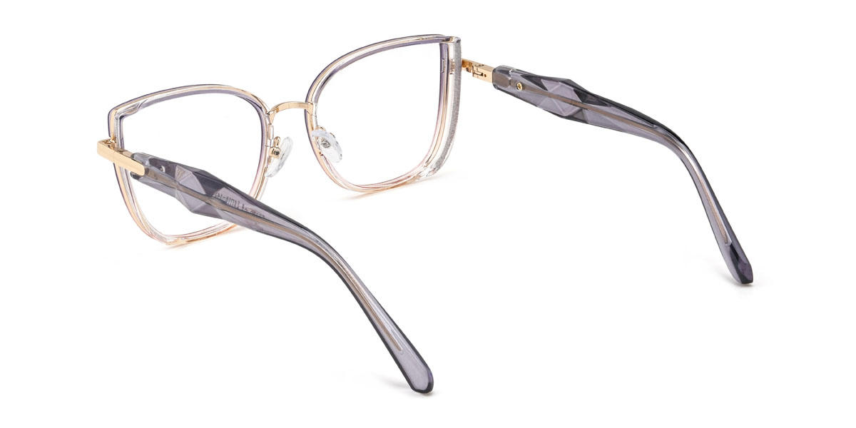 Purple Pink Mariella Glasses - Cat Eye Glasses