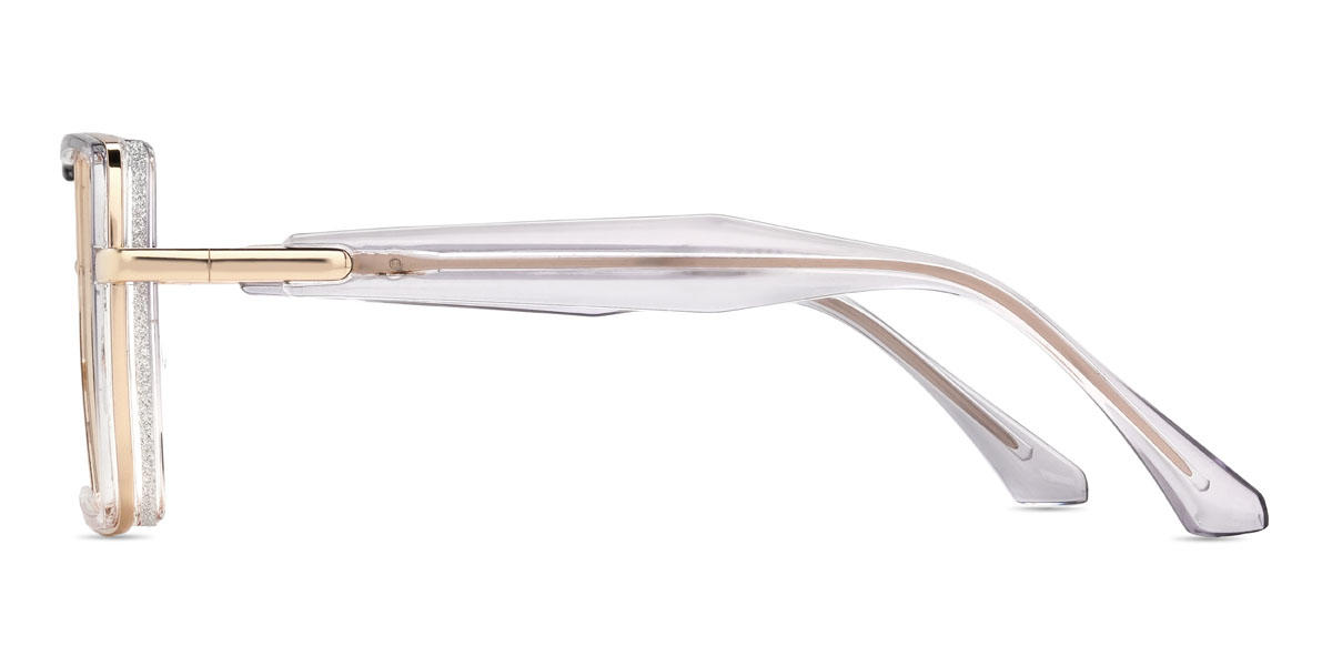 Lila rózsaszín Aarush Szemüveg - Square Glasses