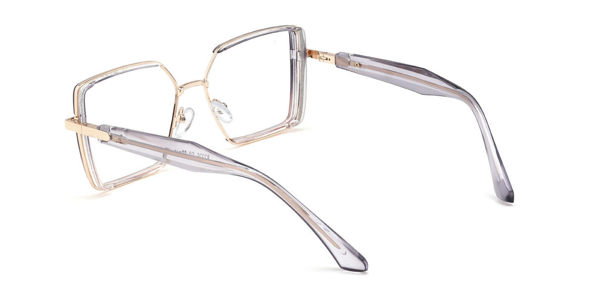 Lila rózsaszín Aarush Szemüveg - Square Glasses
