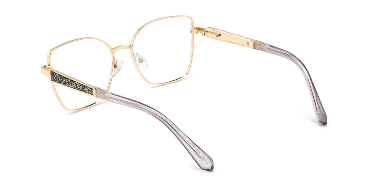 Világos szürke Fernanda Szemüveg - Cat Eye Glasses