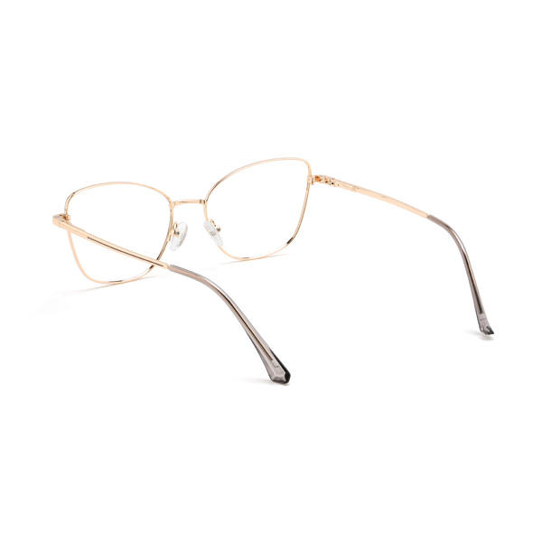 Fekete Melani Szemüveg - Cat Eye Clip-On Sunglasses