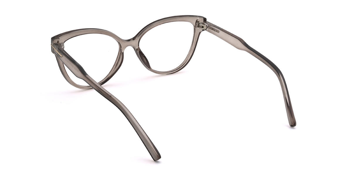 Grey Lavender Glasses - Cat Eye Glasses