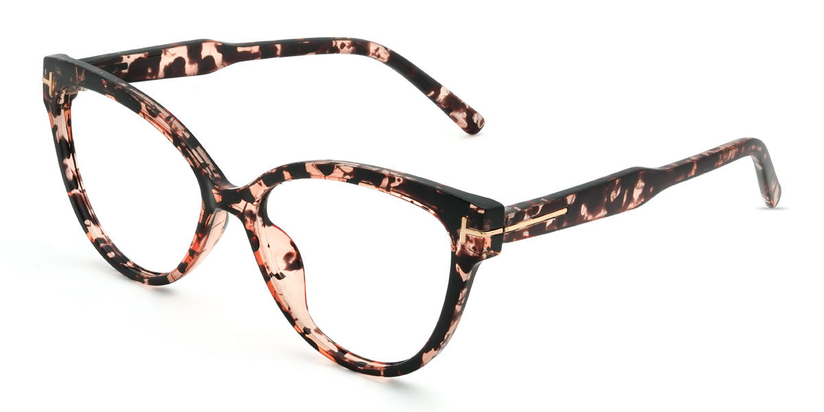Teknősbéka Lavender Szemüveg - Cat Eye Glasses
