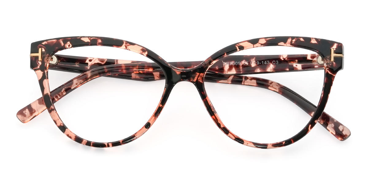 Teknősbéka Lavender Szemüveg - Cat Eye Glasses