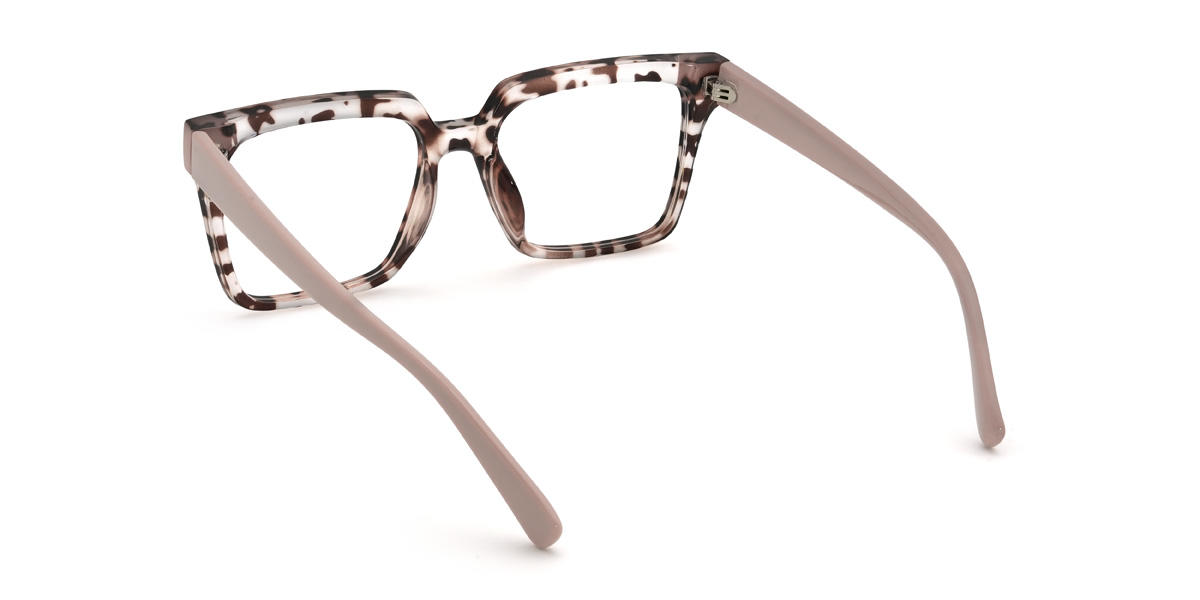 Dunkelbraune Flecken Raylynn Brille - Rectangle Glasses