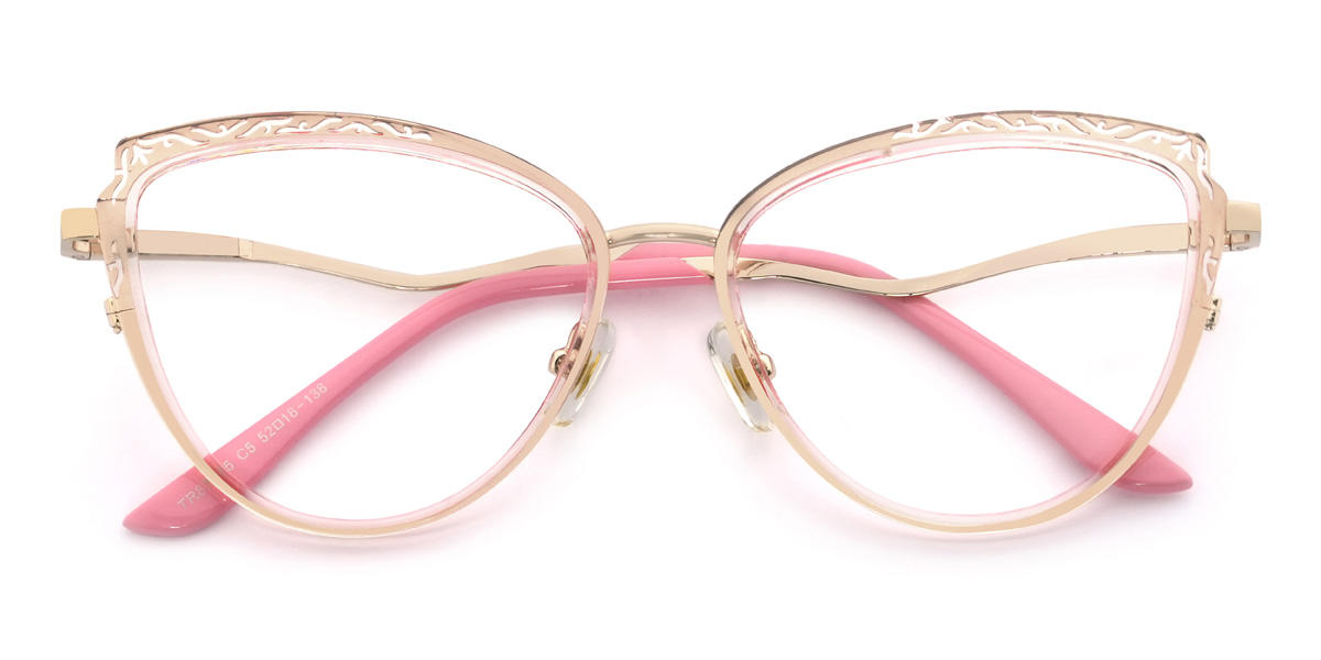 Hell Rosa Irati Brille - Cat Eye Glasses