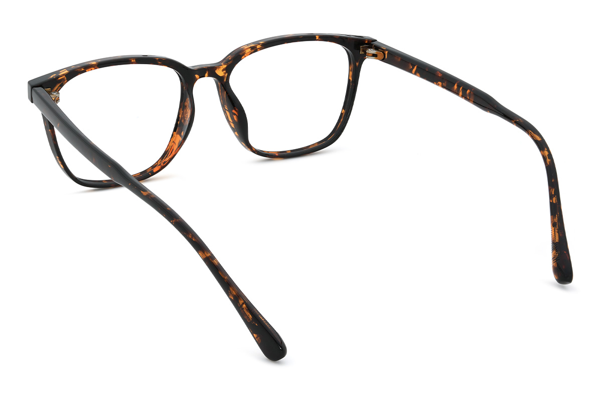 Gold Dunkelgrün Brodie Brille - Rectangle Clip-On Sunglasses