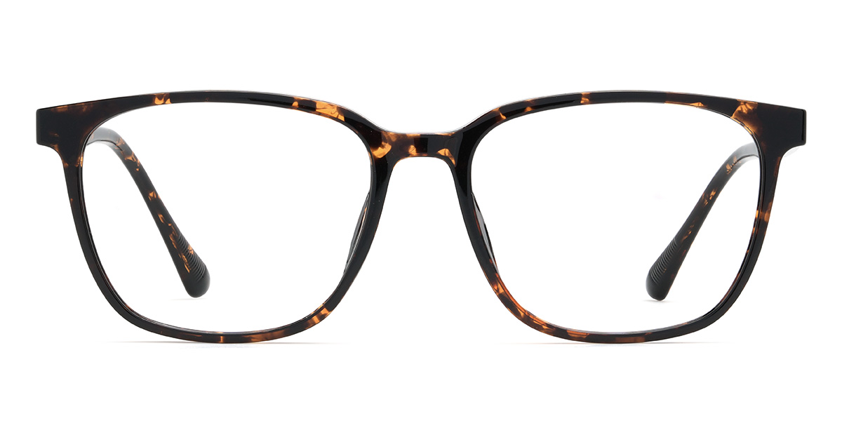 Gold Dunkelgrün Brodie Brille - Rectangle Clip-On Sunglasses