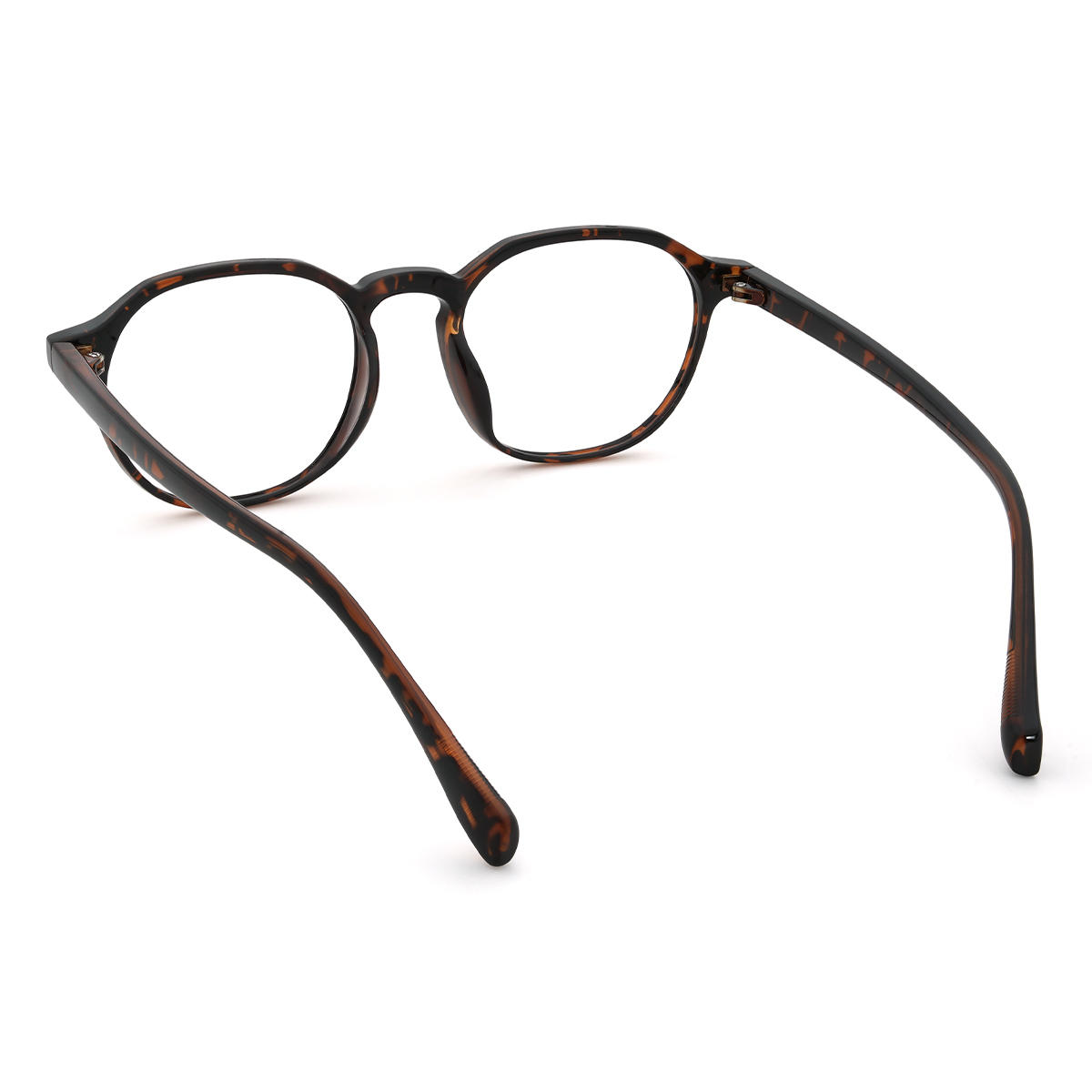 Gold Dunkelgrün Saeed Brille - Oval Clip-On Sunglasses