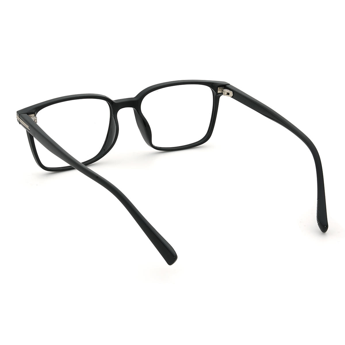 Gold Brown Markus Glasses - Rectangle Clip-On Sunglasses