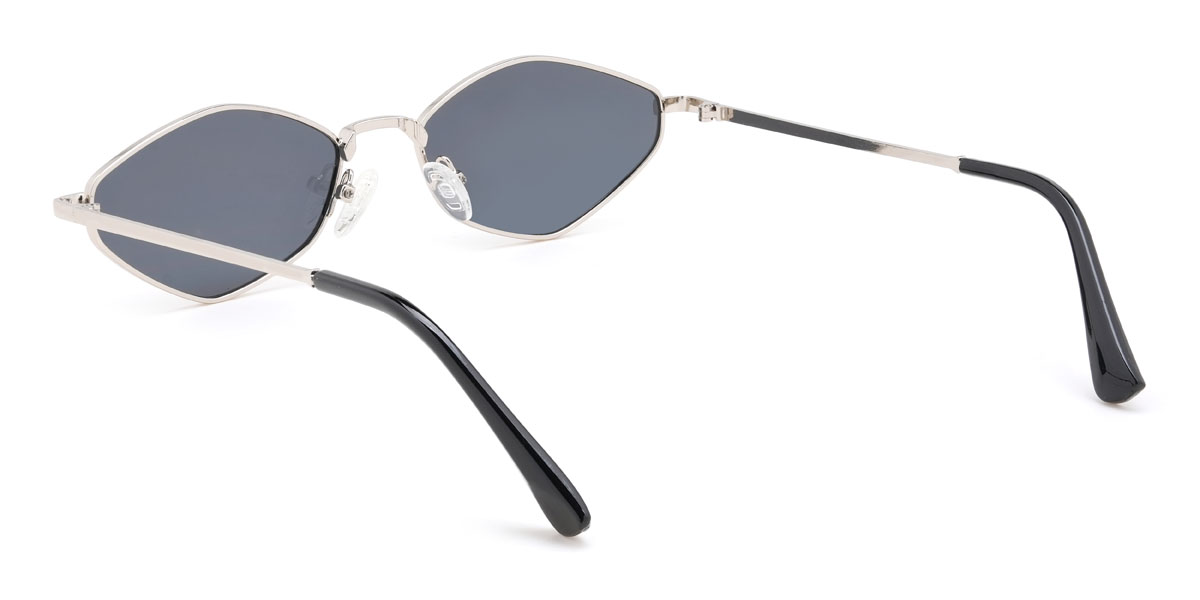 Silver Grey Laisha Glasses - Cat Eye Sunglasses