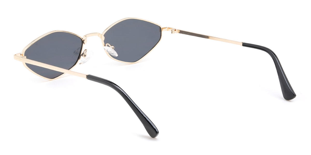 Gold Grey Laisha Glasses - Cat Eye Sunglasses