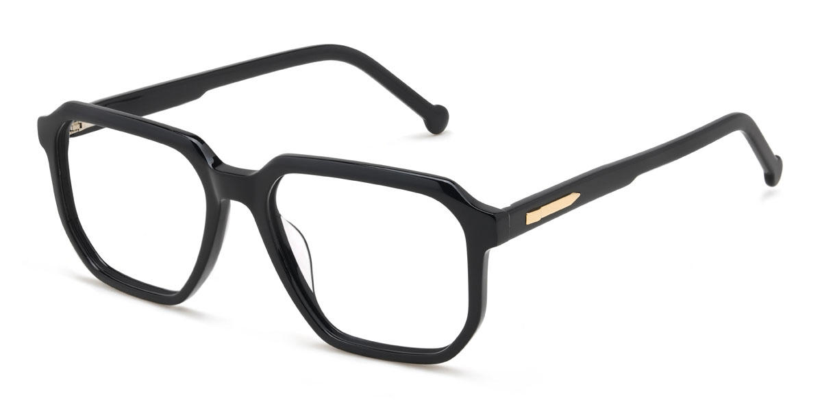 Schwarz Gerardo Brille - Rectangle Glasses