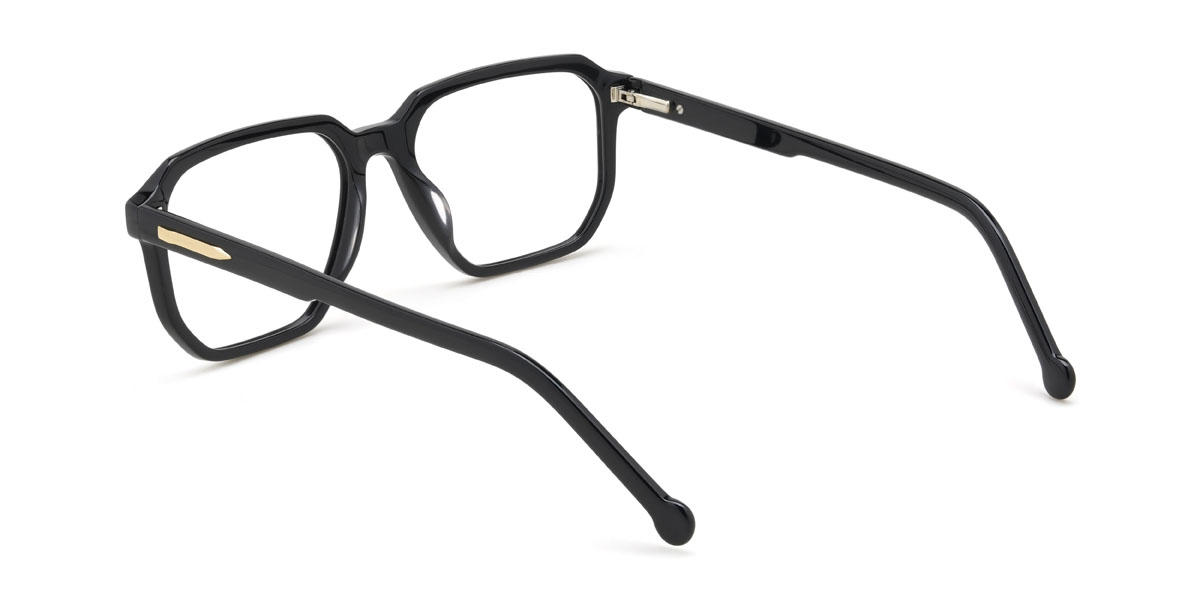 Schwarz Gerardo Brille - Rectangle Glasses