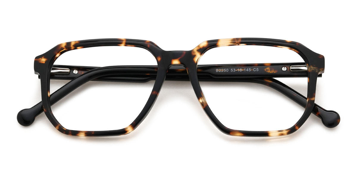 Schildpatt Gerardo Brille - Rectangle Glasses