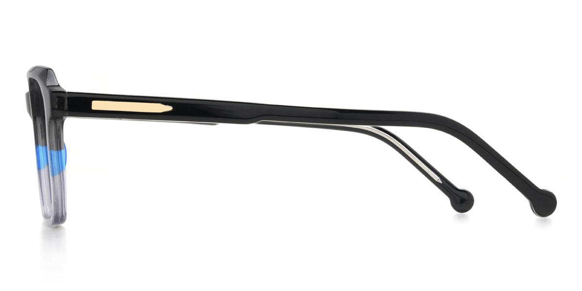 Grau Blau Gerardo Brille - Rectangle Glasses