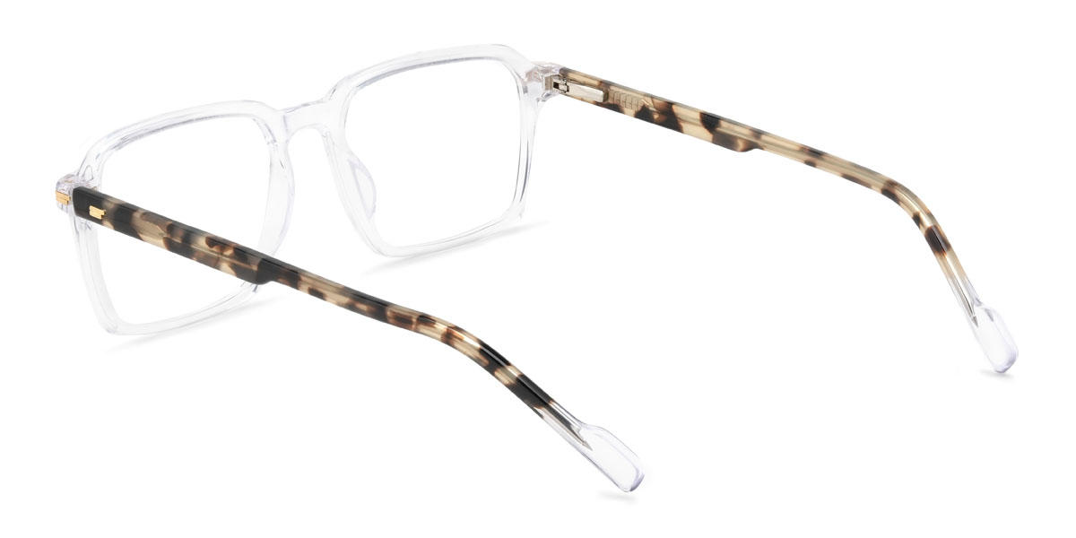 Klar Lila Vincenzo Brille - Rectangle Glasses