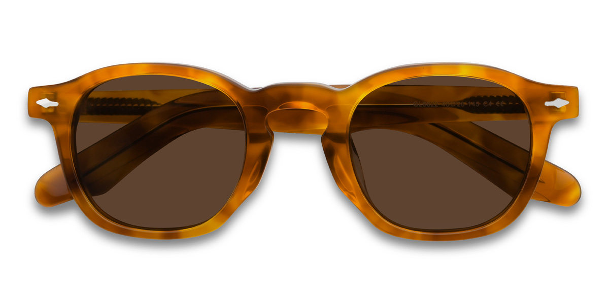 Tortoiseshell Brown Breyon Glasses - Oval Sunglasses