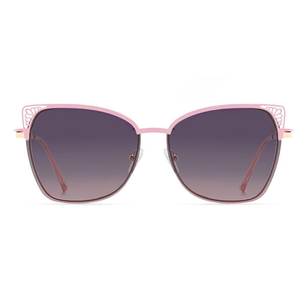 Rosa Maliah Brille - Cat Eye Clip-On Sunglasses