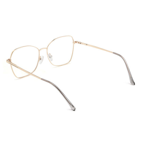 Schwarz Maliah Brille - Cat Eye Clip-On Sunglasses