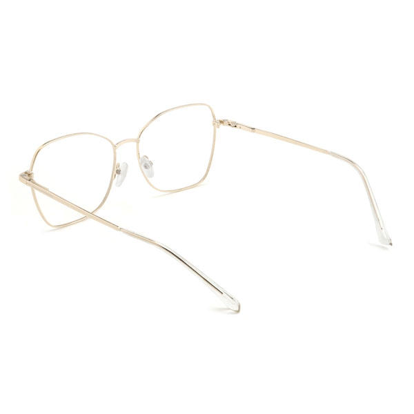 Cream Maliah Glasses - Cat Eye Clip-On Sunglasses