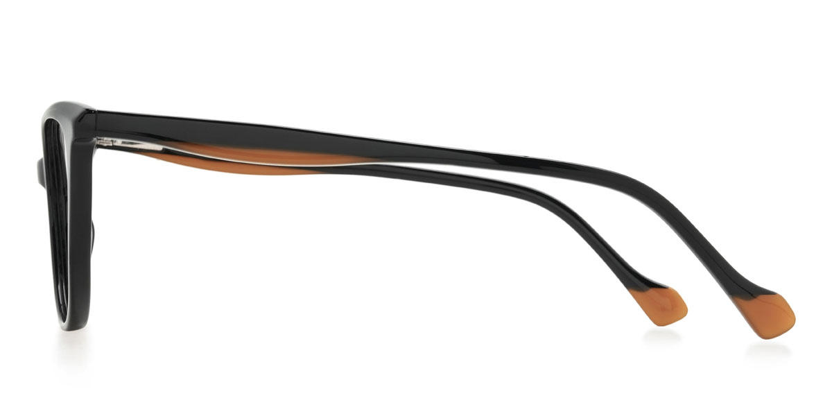 Schwarz Dominique Brille - Cat Eye Glasses