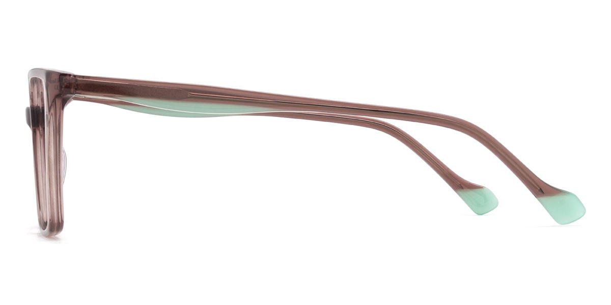 Cassis Purple Aurelio Glasses - Rectangle Glasses