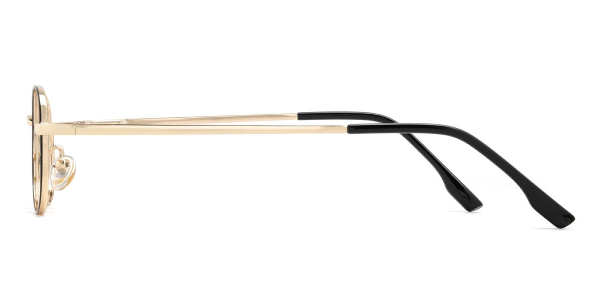 Gold Schwarz Darrion Brille - Oval Glasses