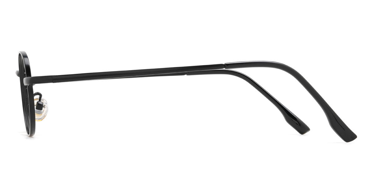 Black Darrion Glasses - Oval Glasses