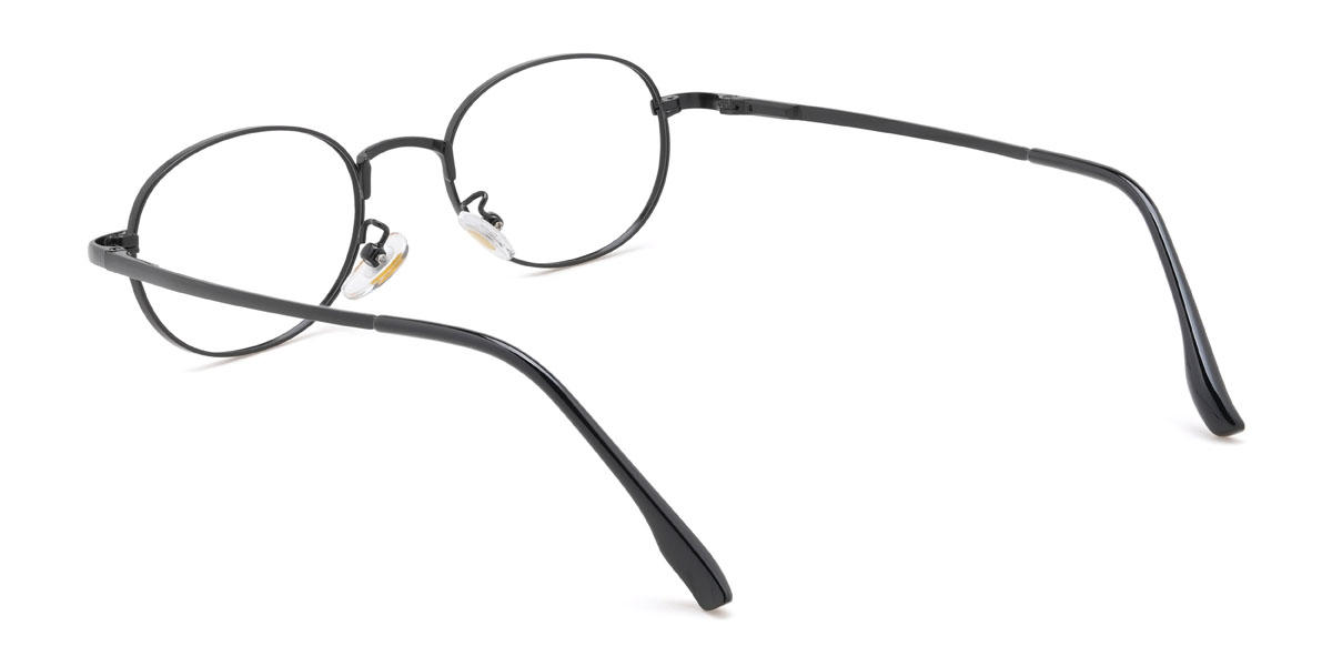 Black Darrion Glasses - Oval Glasses