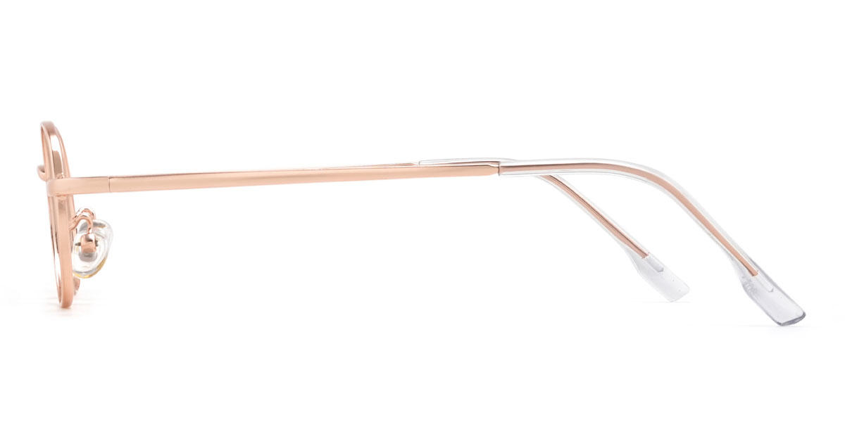 Rosé Gold Darrion Brille - Oval Glasses