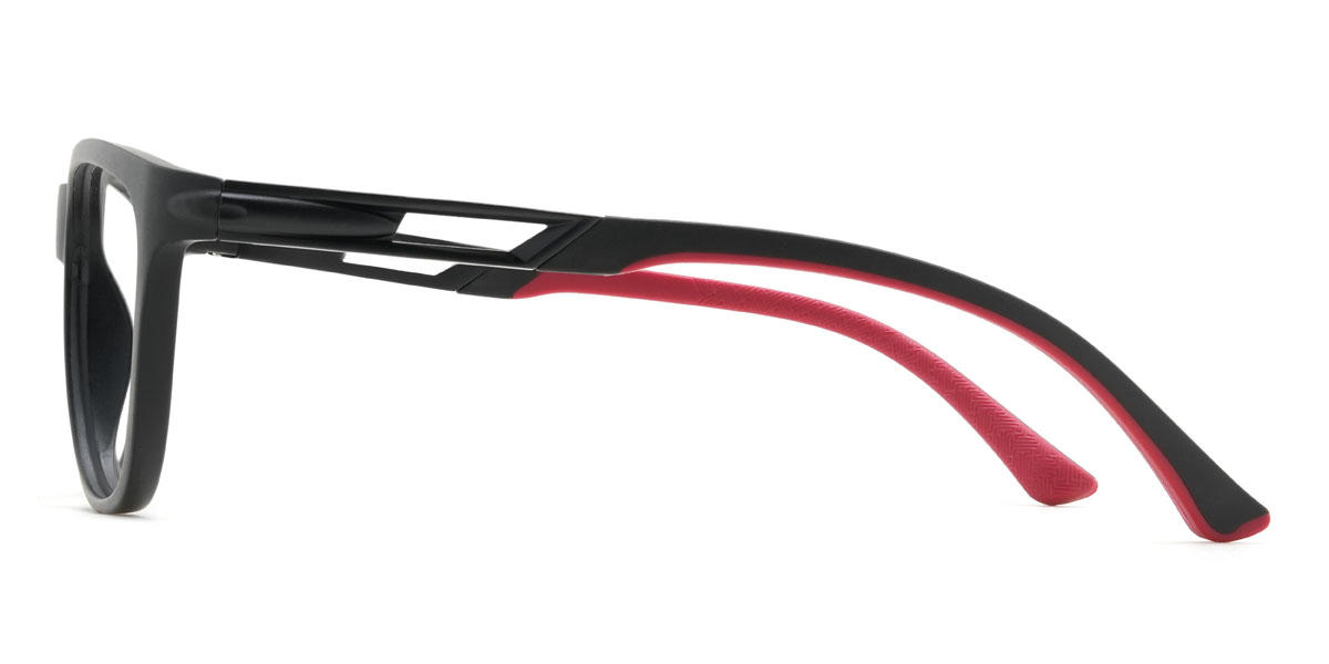 Black Ahmad Glasses - Oval Glasses