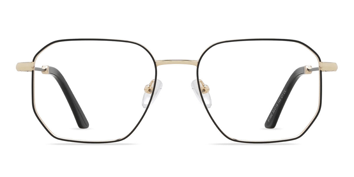 Black Zohan Glasses - Rectangle Glasses