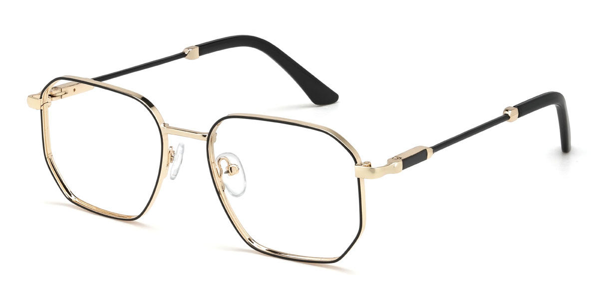 Black Zohan Glasses - Rectangle Glasses
