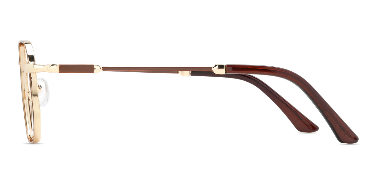 Brown Zohan Glasses - Rectangle Glasses