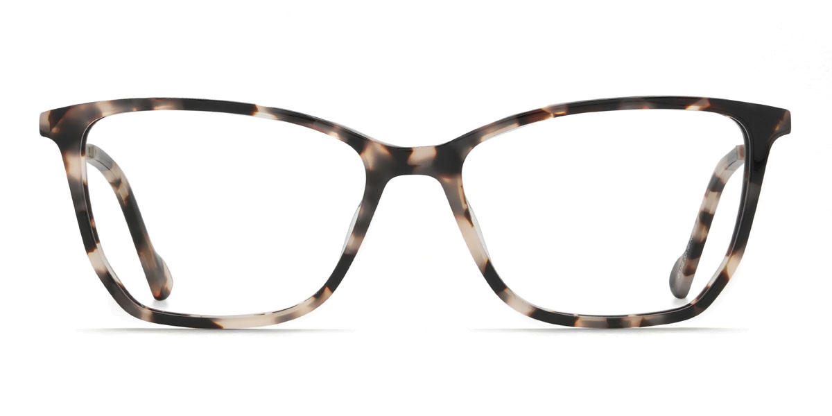 Ivory Tortoiseshell Rakan Glasses - Rectangle Glasses