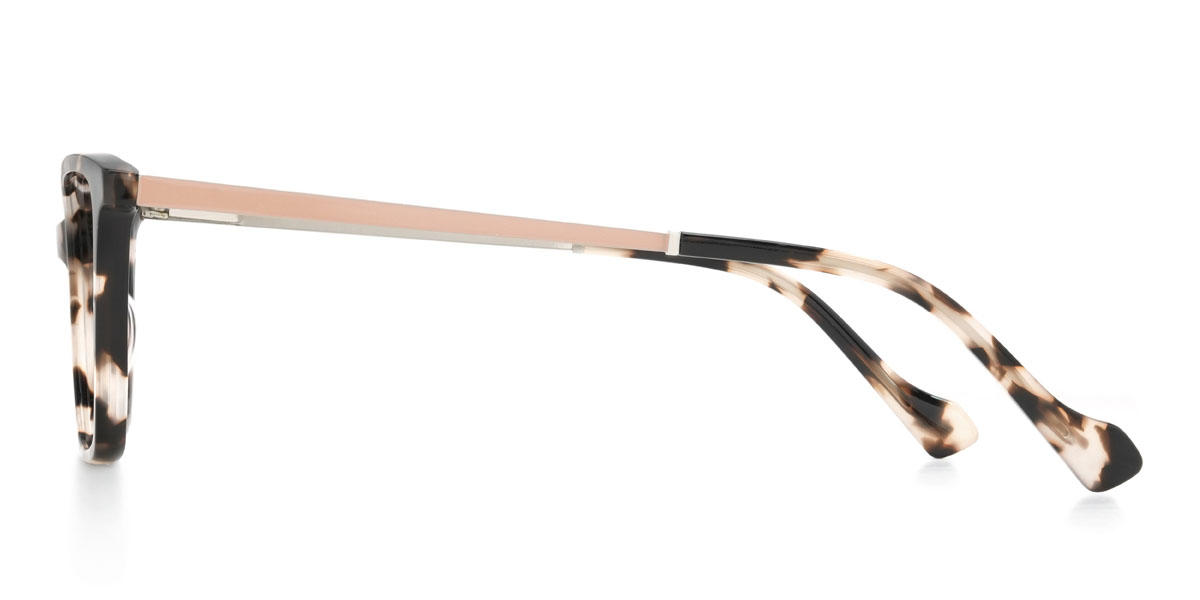Ivory Tortoiseshell Rakan Glasses - Rectangle Glasses