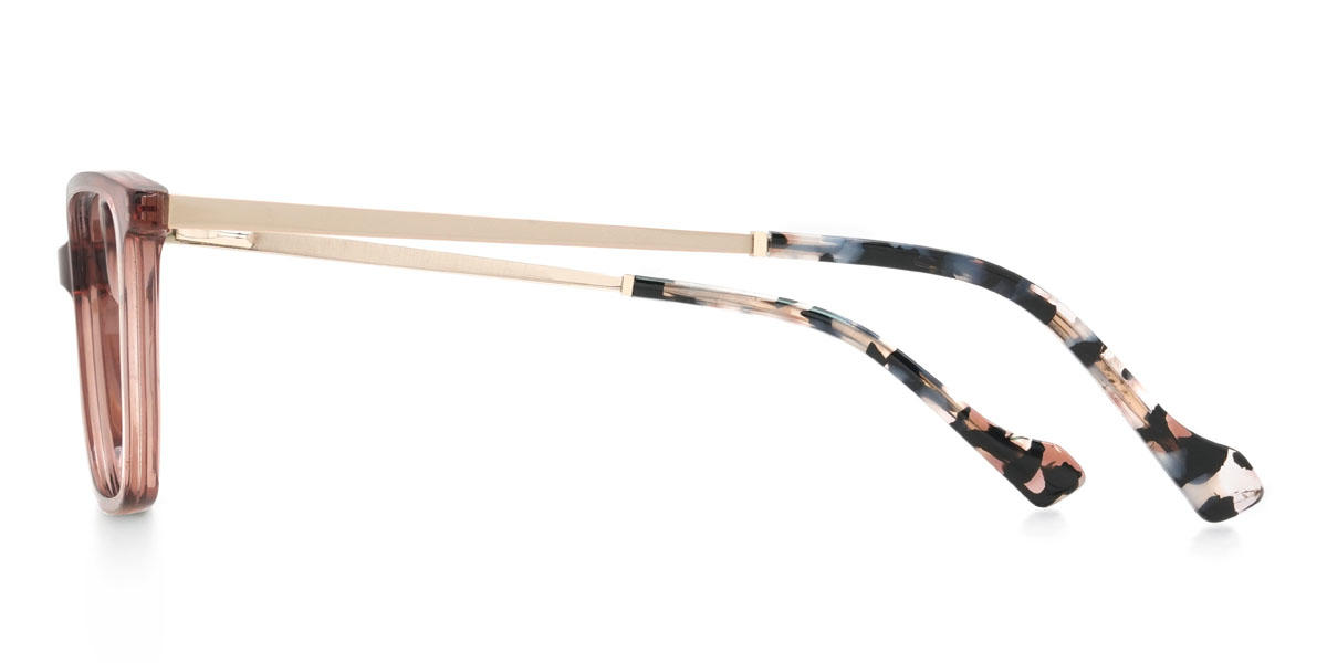 Cassis Purple Rakan Glasses - Rectangle Glasses