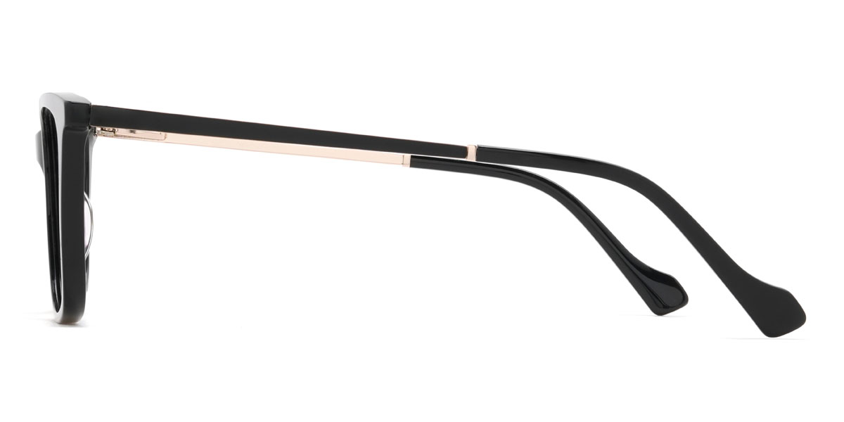Black Alfie Glasses - Rectangle Glasses