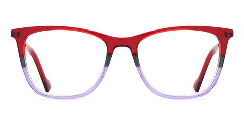 Rouge Violet Alfie - Rectangle Glasses