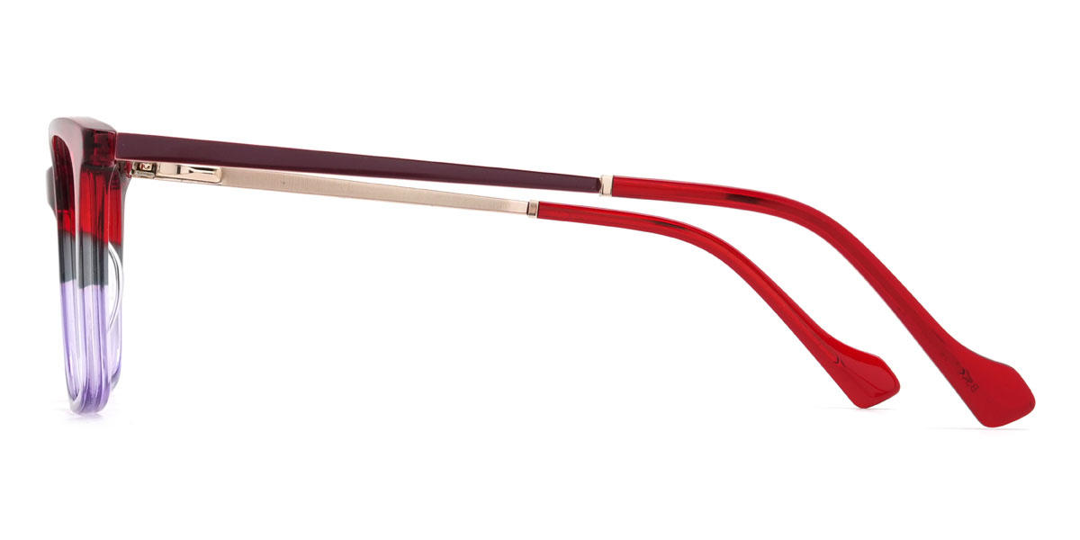 Rouge Violet Alfie Lunettes - Rectangle Glasses