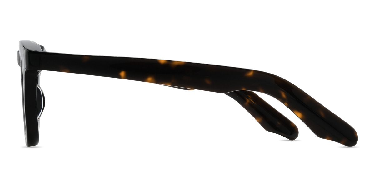 Black Tortoiseshell Grey Bryleigh Glasses - Rectangle Sunglasses