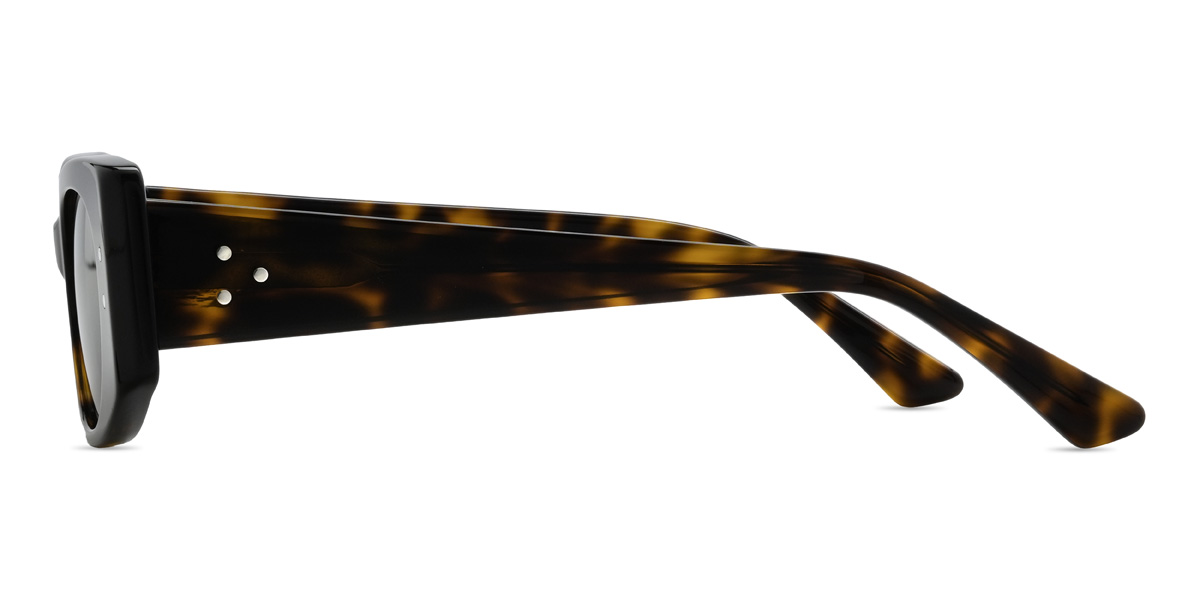 Teknősbéka sötétzöld Camdyn Szemüveg - Rectangle Sunglasses