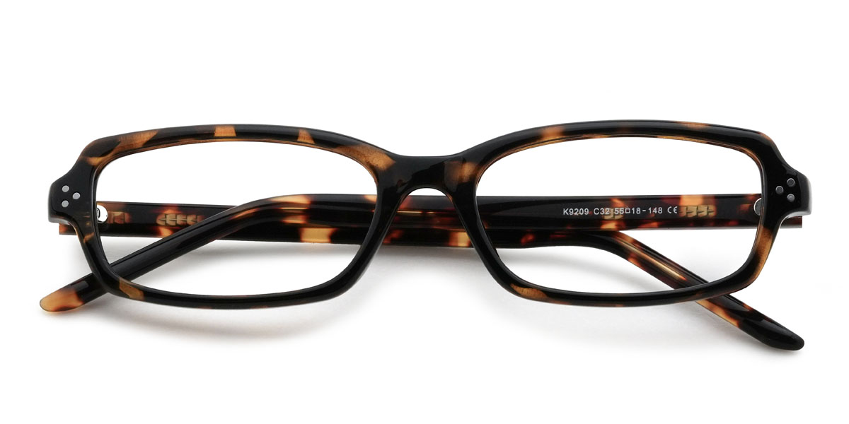 Tortoiseshell Krish Glasses - Rectangle Glasses
