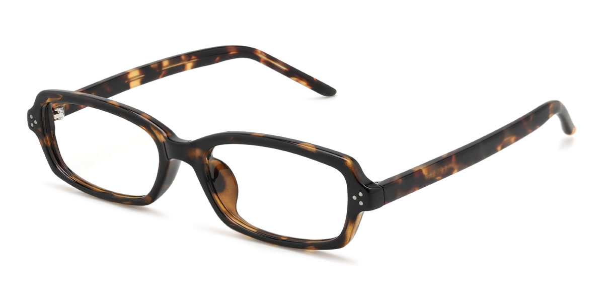 Tortoiseshell Krish Glasses - Rectangle Glasses