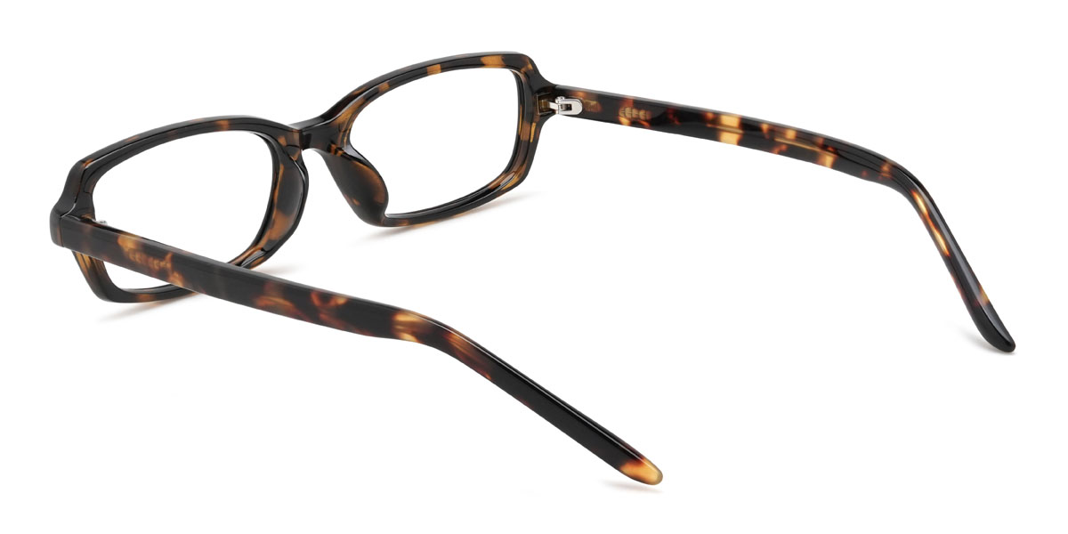 Tortoiseshell Krish Glasses - Rectangle Glasses