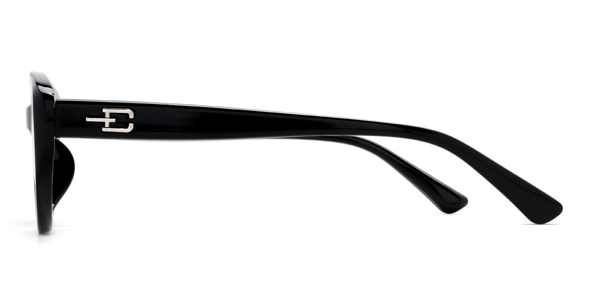 Fekete szürke Yasmeen Szemüveg - Cat Eye Sunglasses