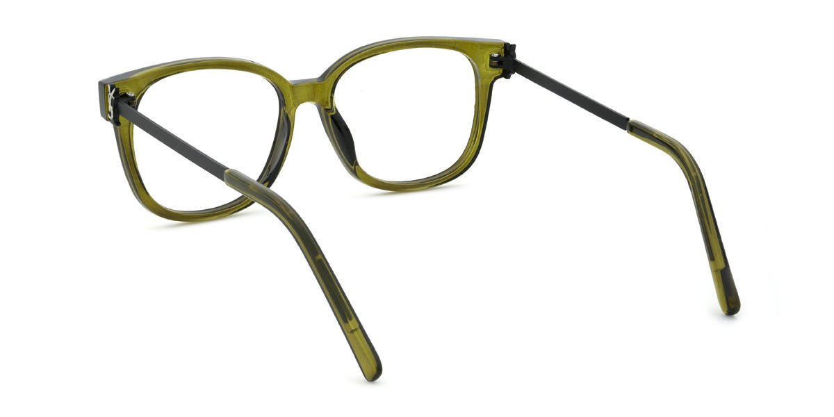 Oliv Grün Misael Brille - Square Glasses